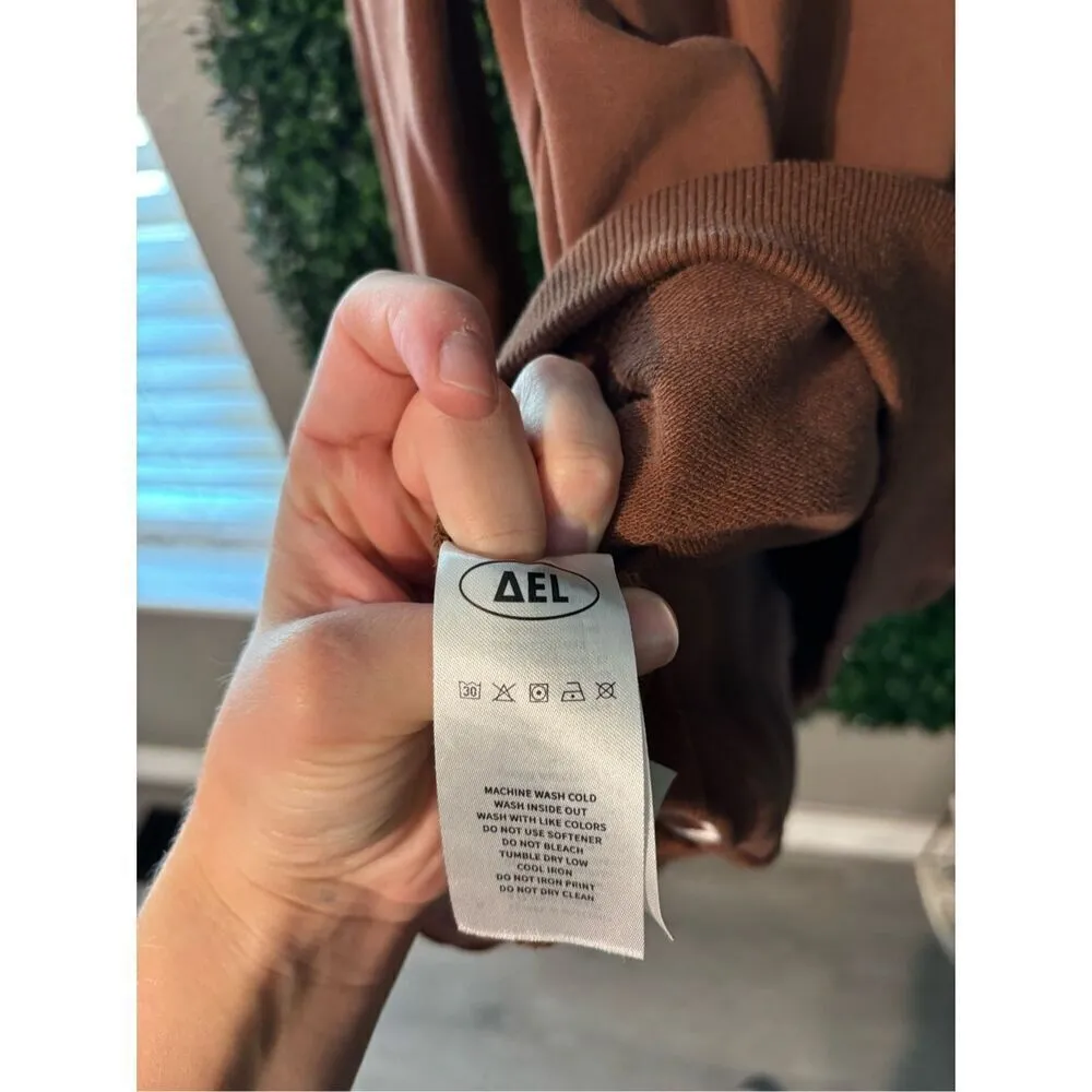 Aelfric Eden Raining Hearts Skeleton Hoodie Sz XL - Image 6