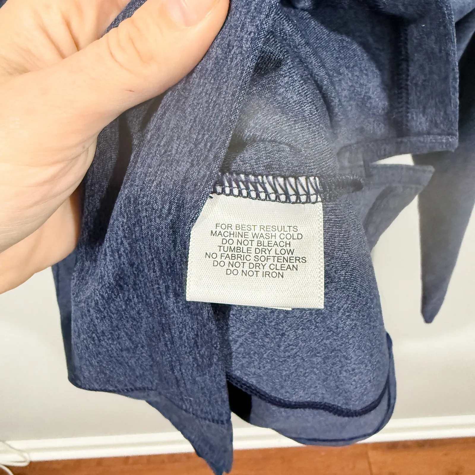 Peter Millar Women’s Small Performance 1/4 Zip Pullover | Blue Stretch Athletic - Image 4