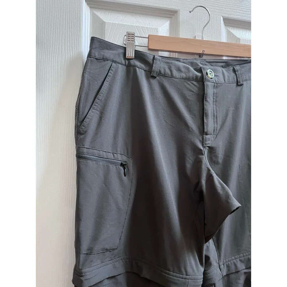 Eastern Mountain Sports UV Trailhead Collection Convertible Zip Off Pant Size 12 - Image 5