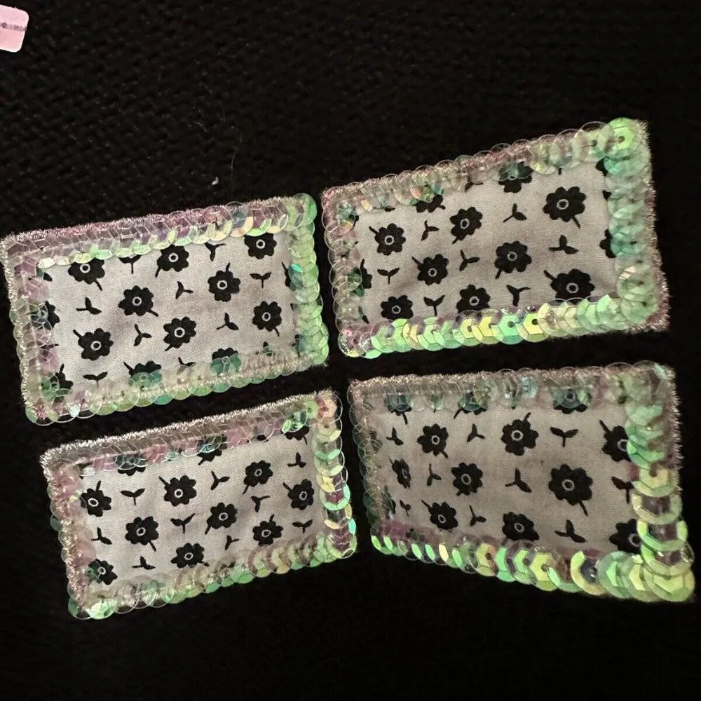 Karen Scott “Ugly Christmas Sweater” Festive Sequin Embellished Sz Petite Medium - Image 2