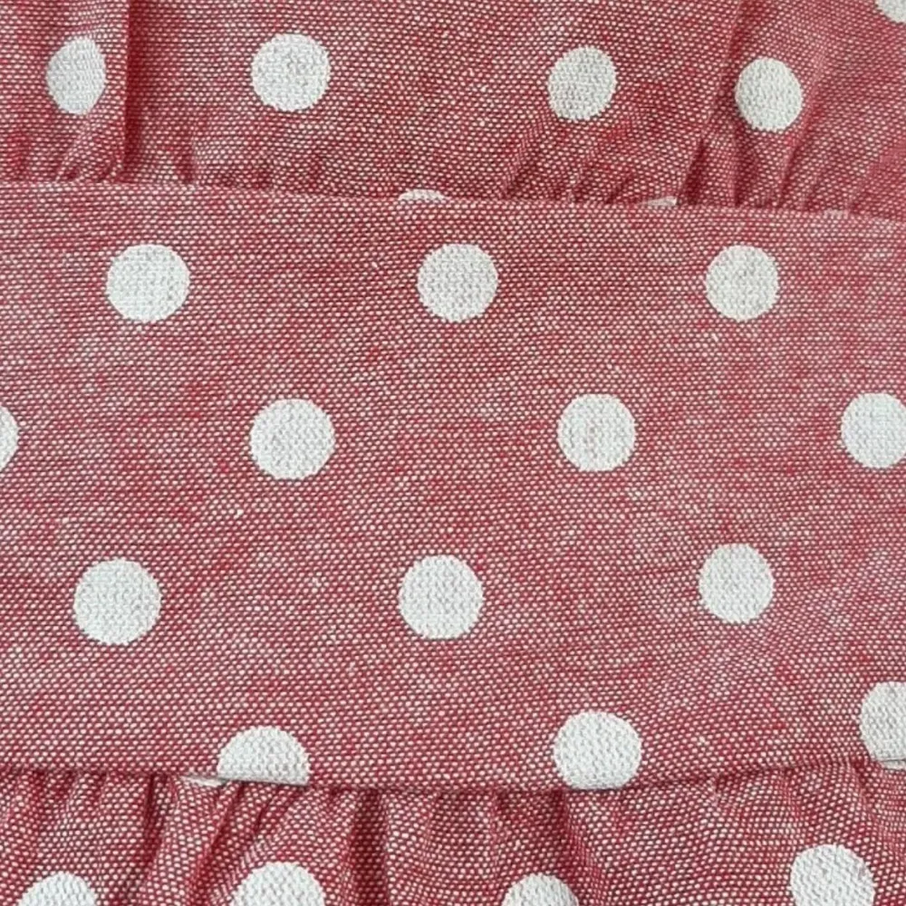 Pink-Red & White Polka Dot A-Line Short Sleeves Pinup Style ModCloth Dress NEW - Image 7