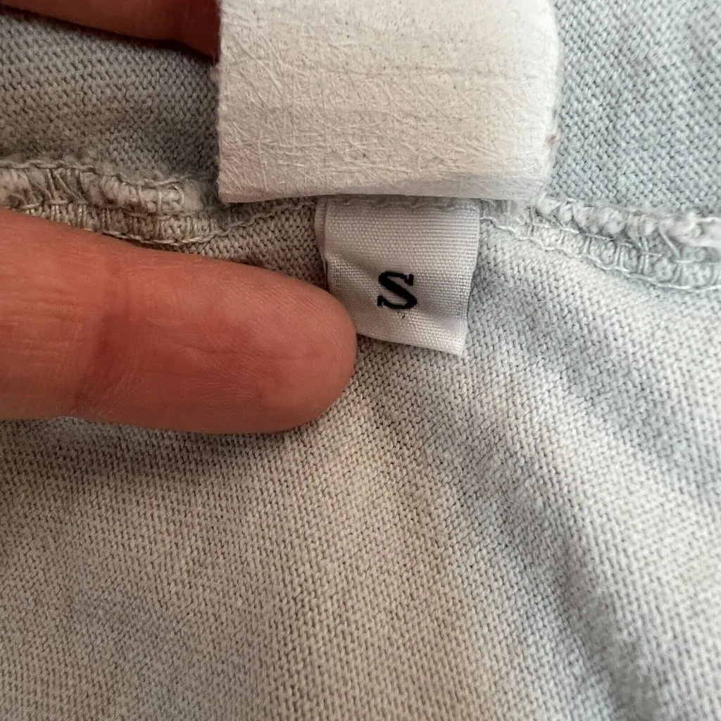 Fenini Cardigan Sweater Jacket Small Gray Button Up Cotton Relaxed Fit Lagenlook - Image 14