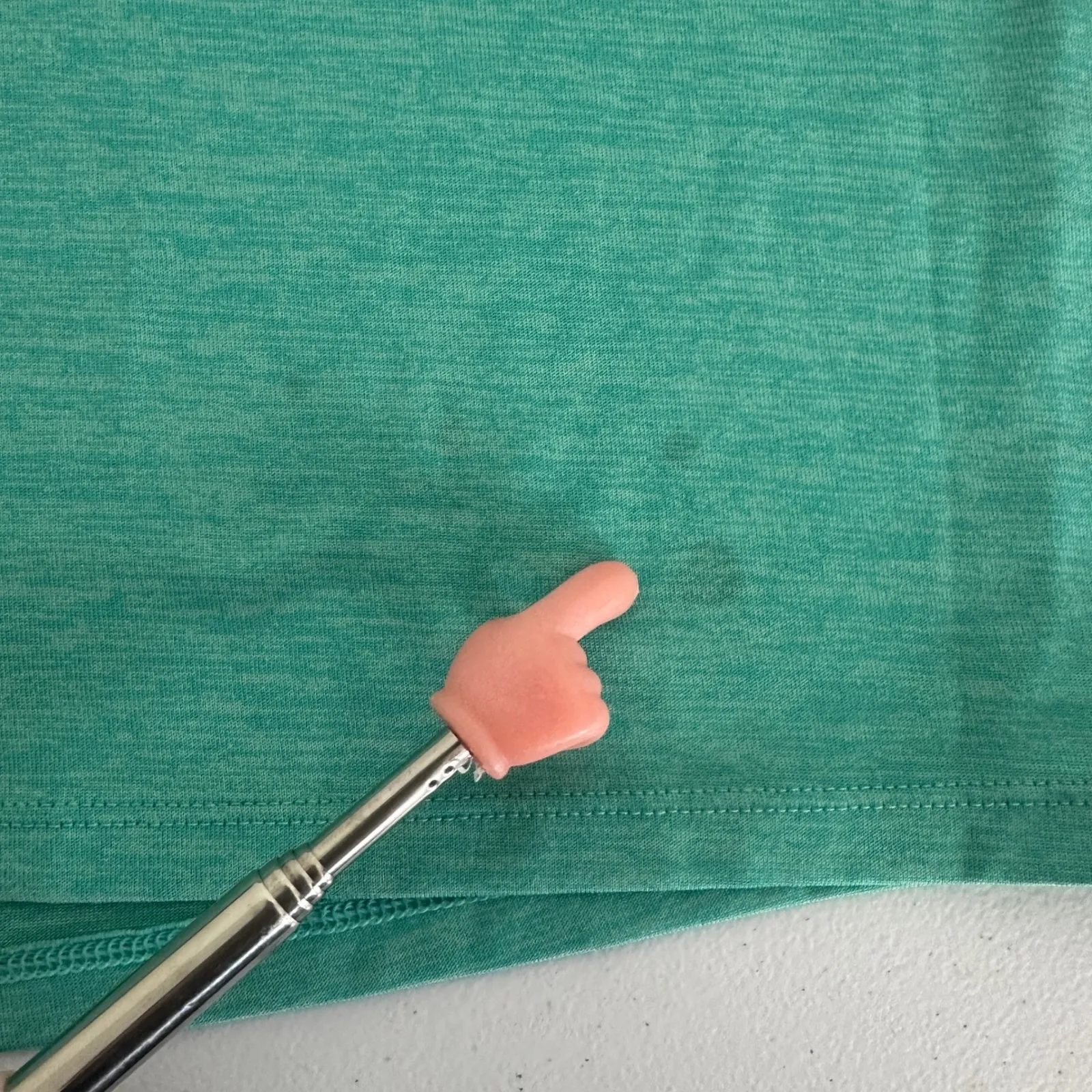 Under Armour Women's‎ Small HeatGear Quarter Zip Pullover Athletic Top Green - Image 7