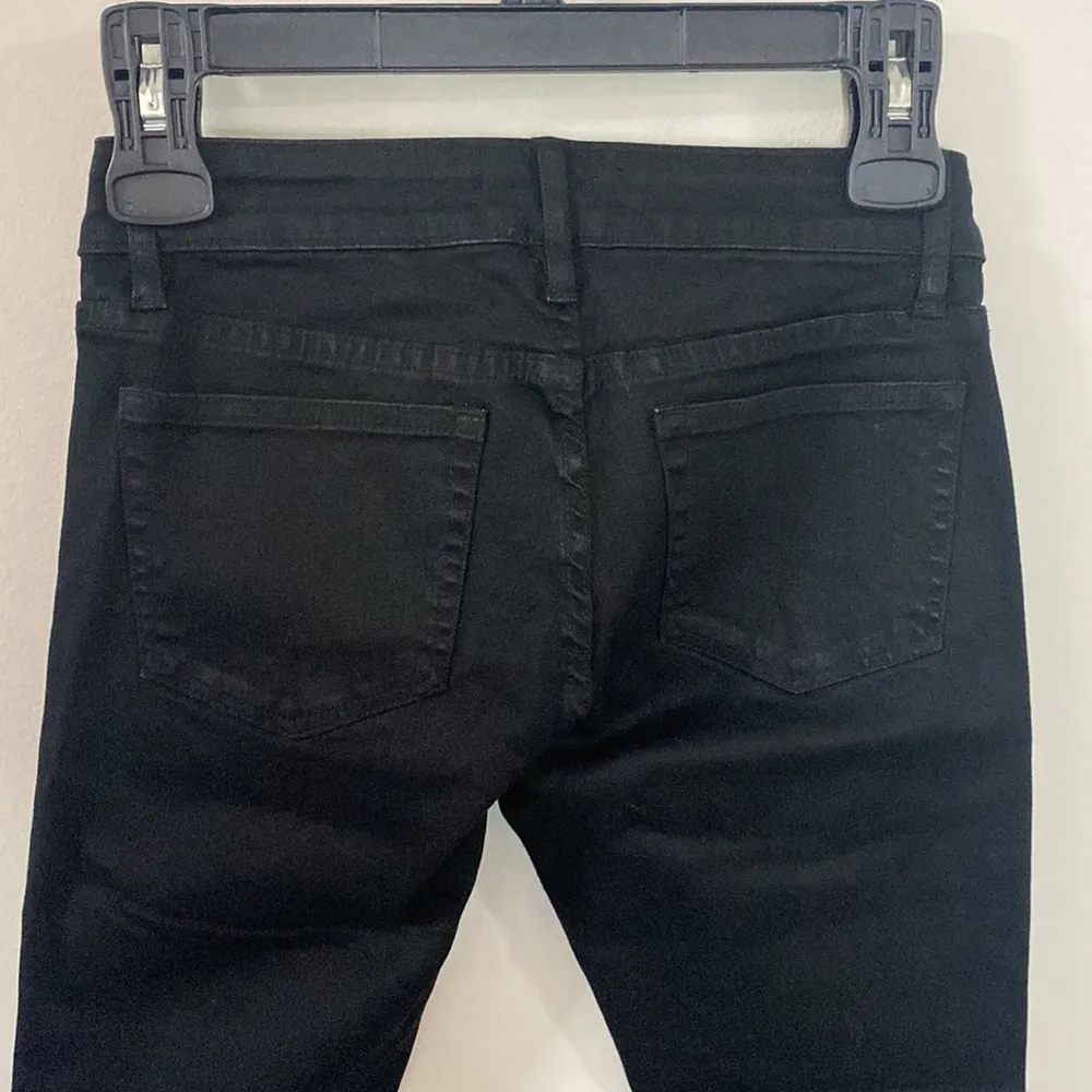 The Kooples skin soft denim coated black skinny jeans size 25 - Image 5