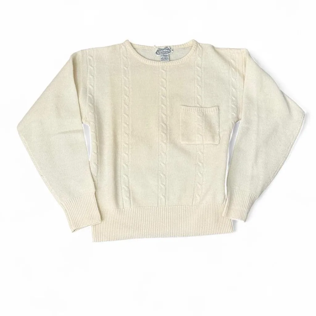 Vintage Wool Sweater Size M - Image 5