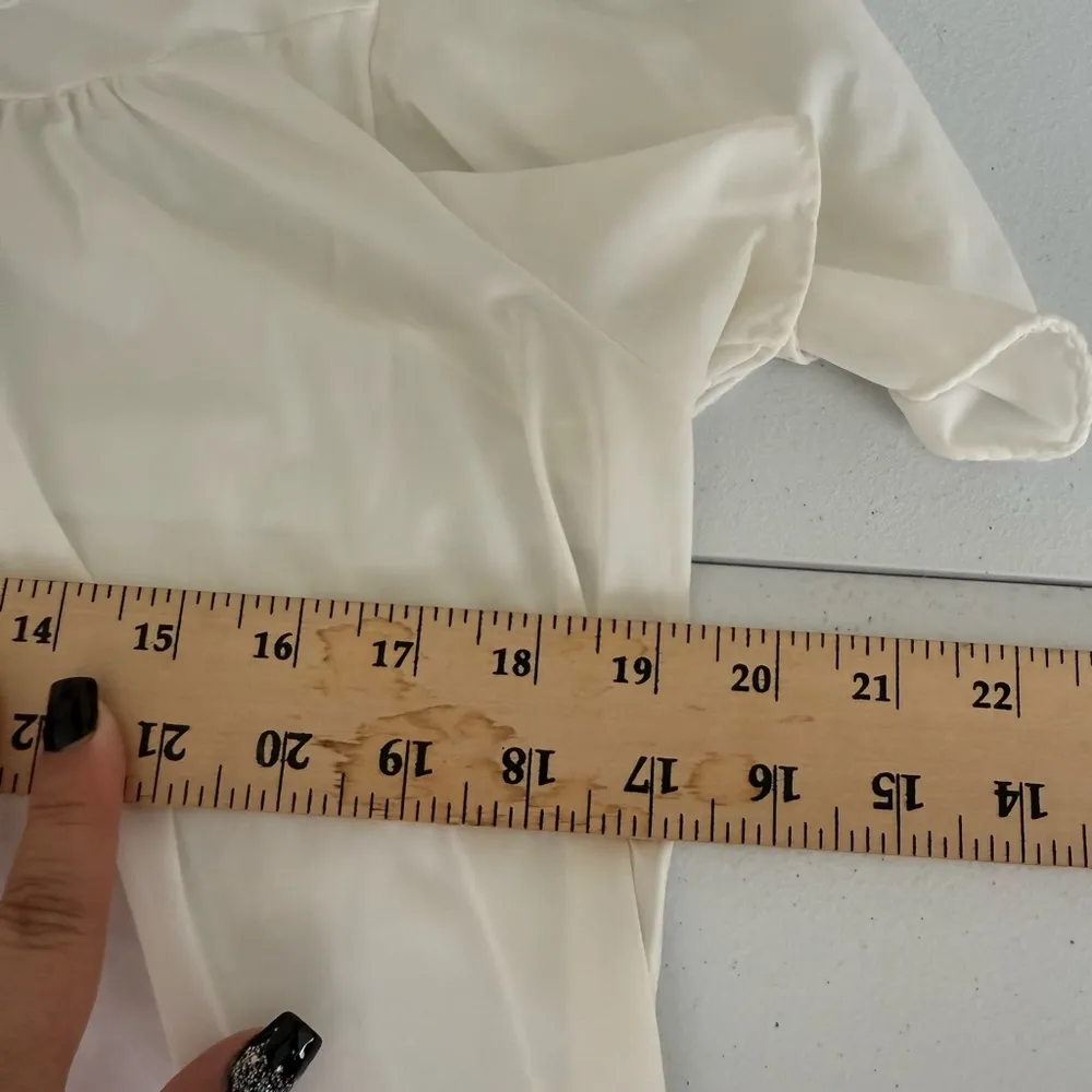 Vintage Vanity Fair Stunning Whimsical Nightgown Lace Chiffon Sz Medium Floral - Image 7