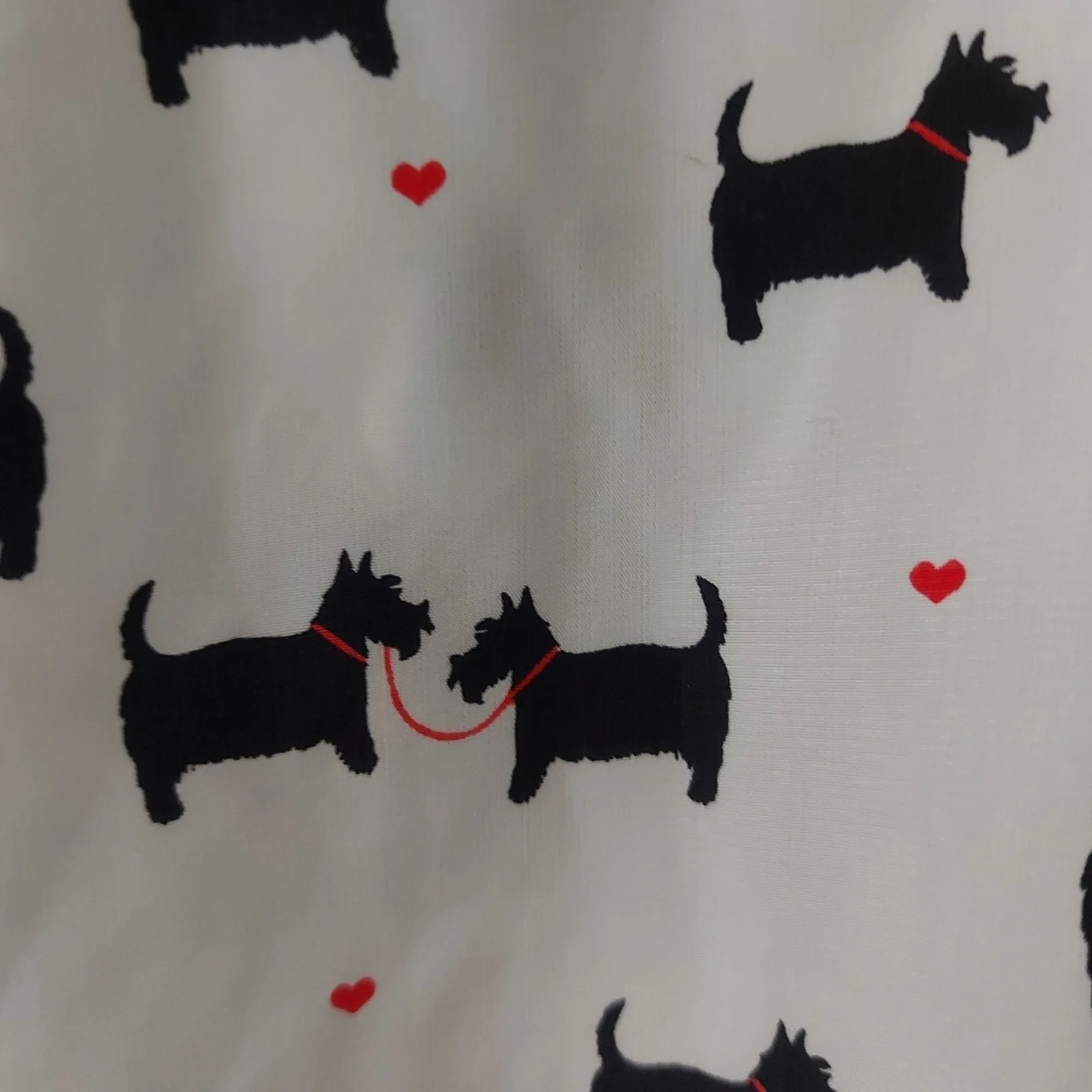 Candie's Scotty Dog Sleeveless Ruffled Racerback Tank S Classic Preppy Coquette - Image 10