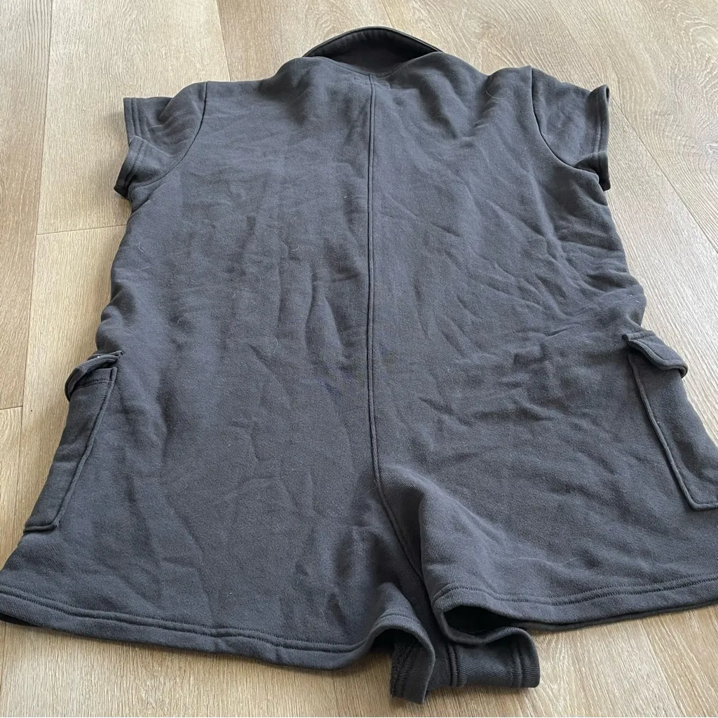 NWT American Eagle Button Up Cargo Romper - Image 4