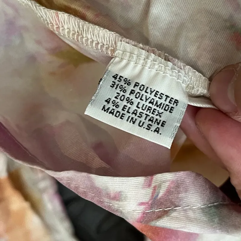 Bryn Walker Blouse Women’s Small Floral‎ Top Bell Sleeve Lagenlook USA Made - Image 6