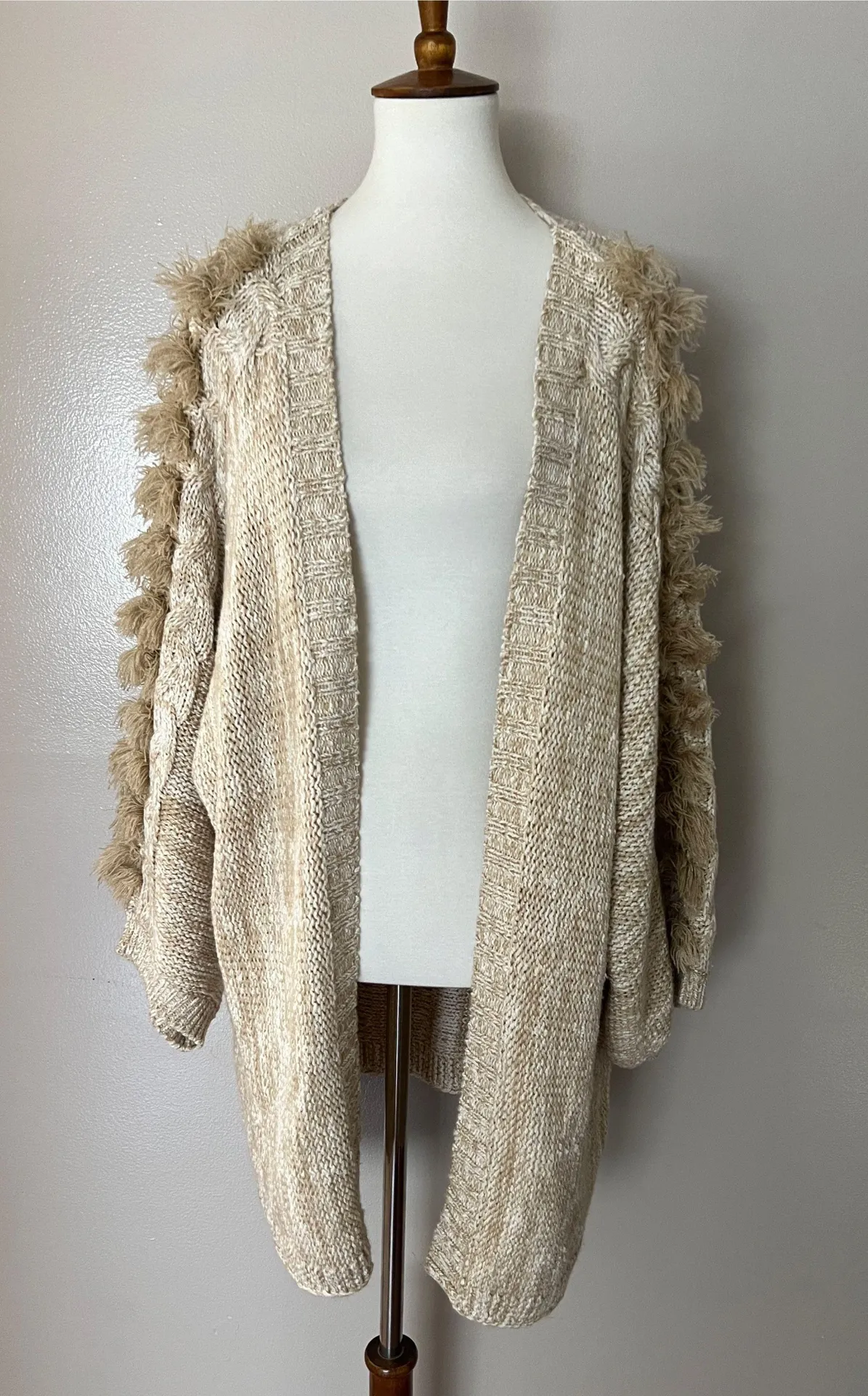 Braided-Sleeve Cardigan - Image 7