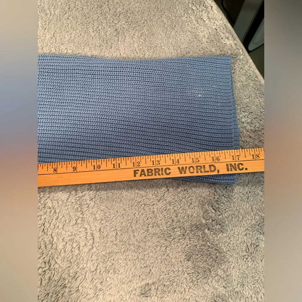 Edikted blue sweater 1/4 zip medium - Image 11