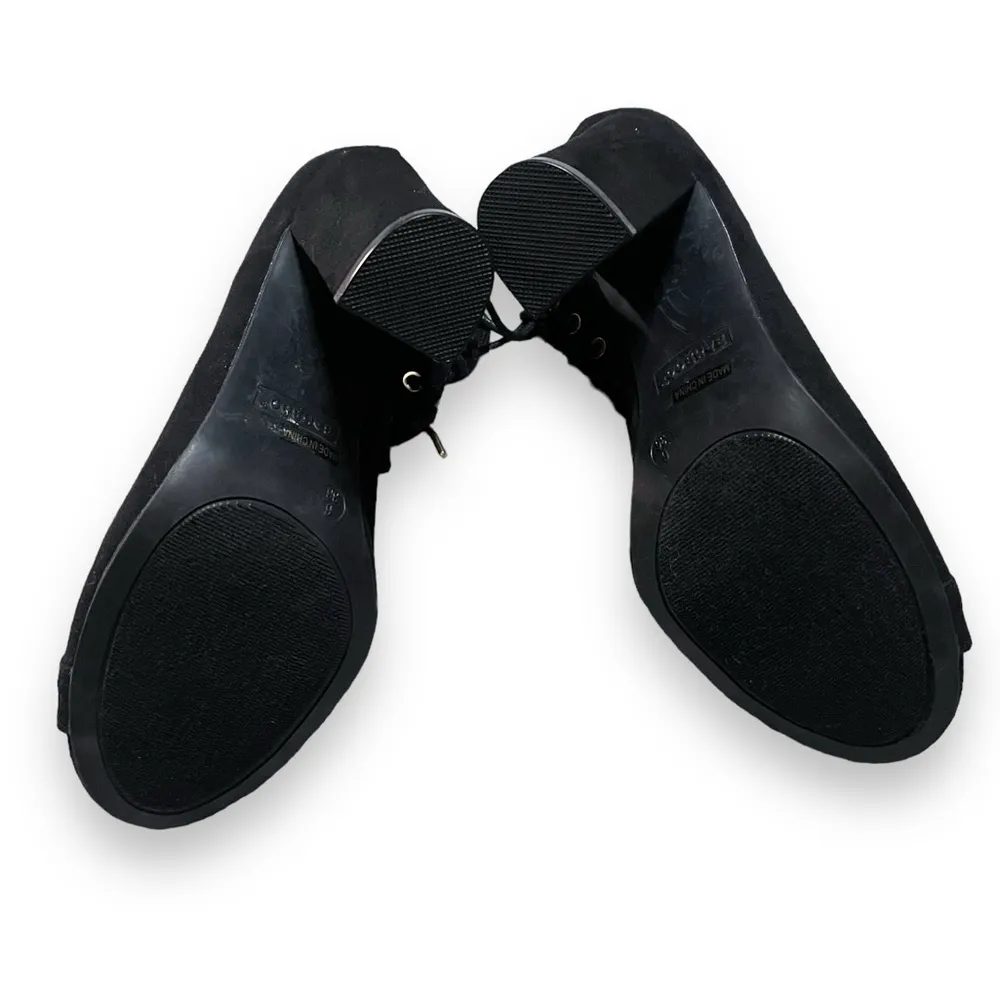 Army Black Open Toe Lace Up Booties with Army Patches Women’s Size 6US/36(EU) - Image 7