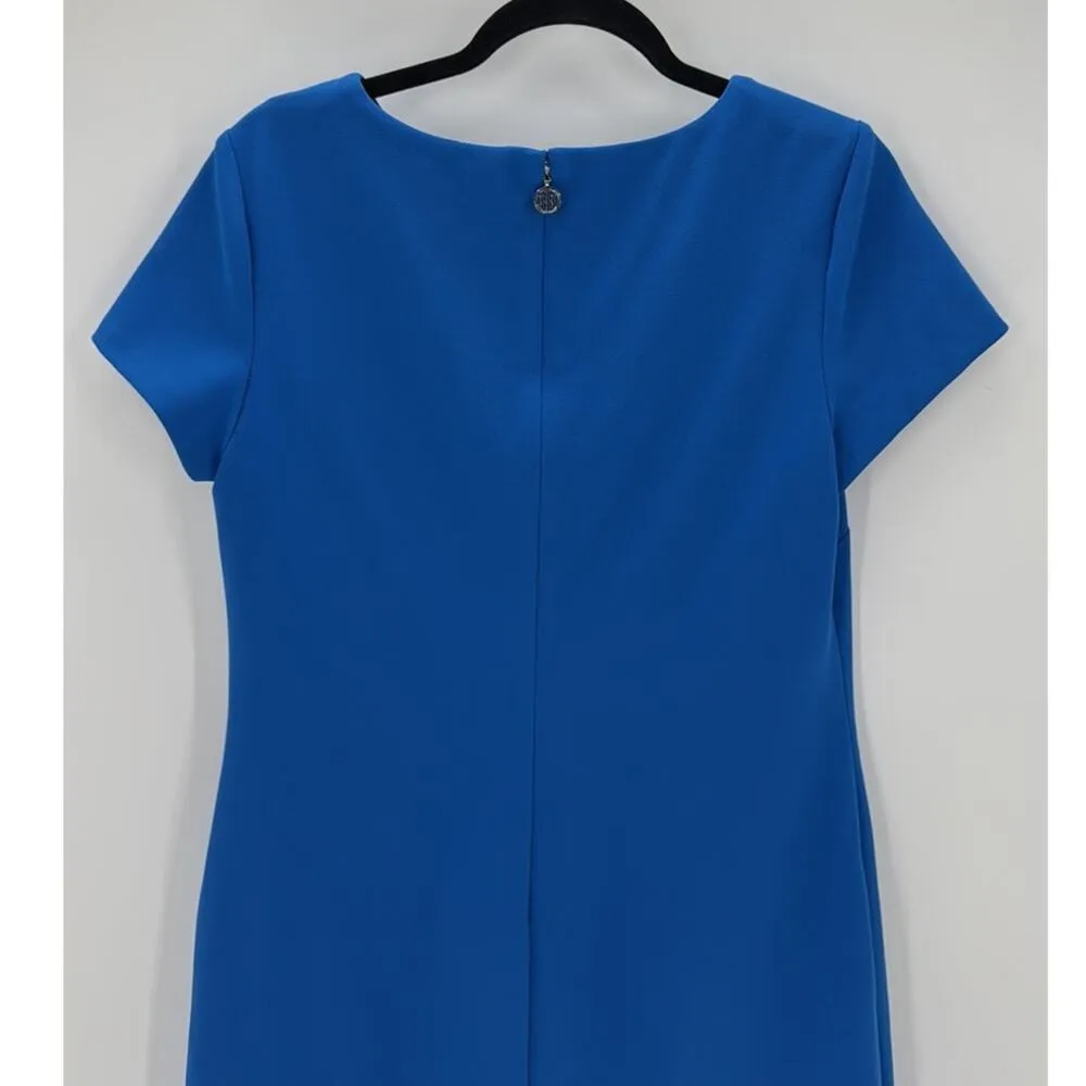 Tommy Hilfiger Printed Faux-Pocket Shift Dress size 10 preppy classic chic - Image 10