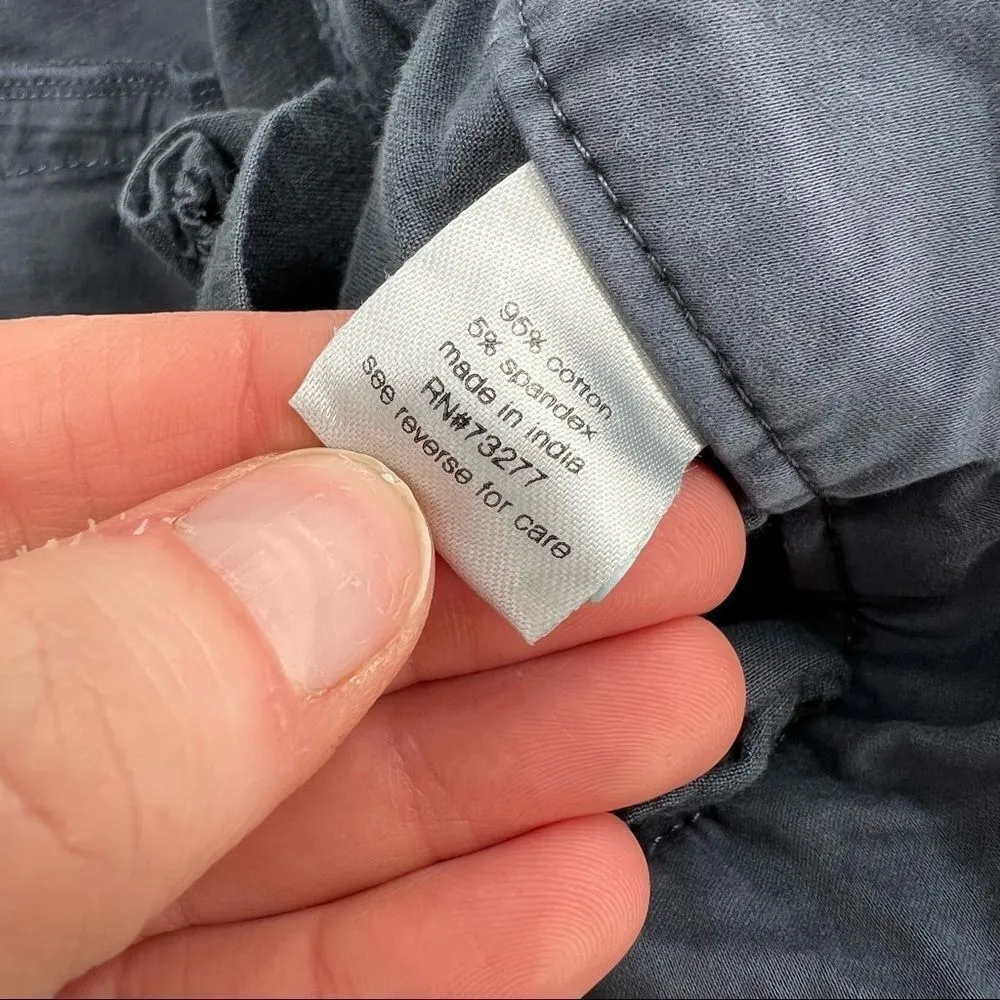 Elizabeth and James Straight Leg Pants Blue cropped ankle size 4‎ career office - Image 4