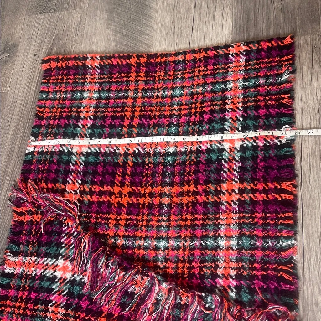 Express Multicolor Fringe Scarf - Image 8