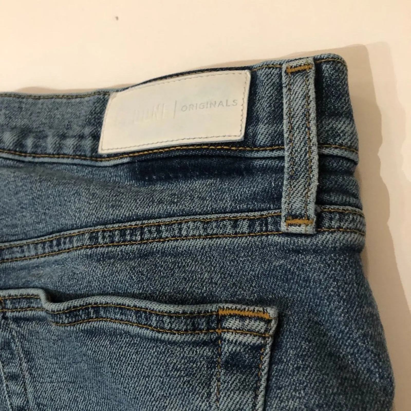 Re/Done High Rise Skinny Jeans - Image 6