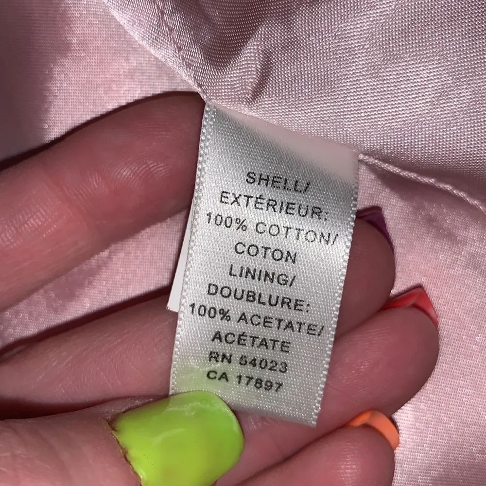 Banana Republic  pink salmon color cotton peacoat - Image 8