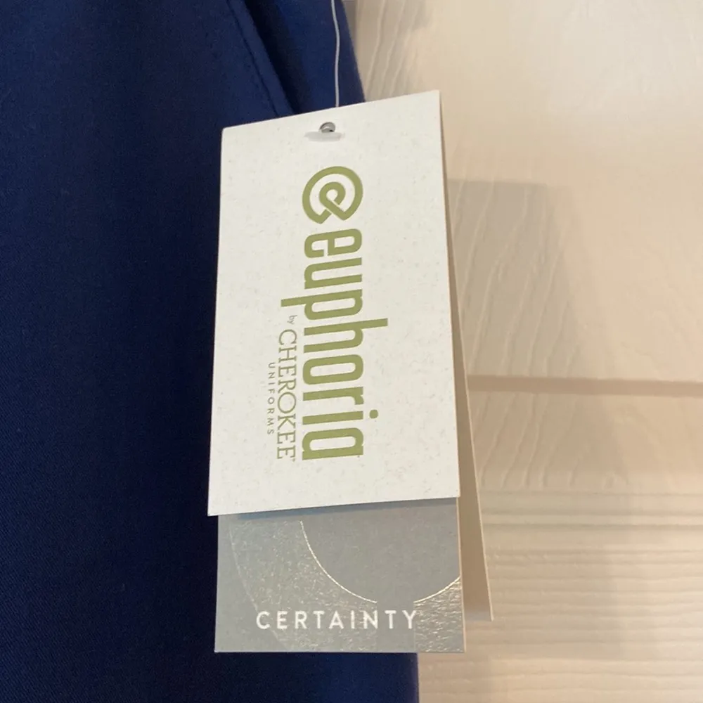 Euphoria Cherokee Medical  Uniforms size S /Tall  navy blue color inseam 32” - Image 3