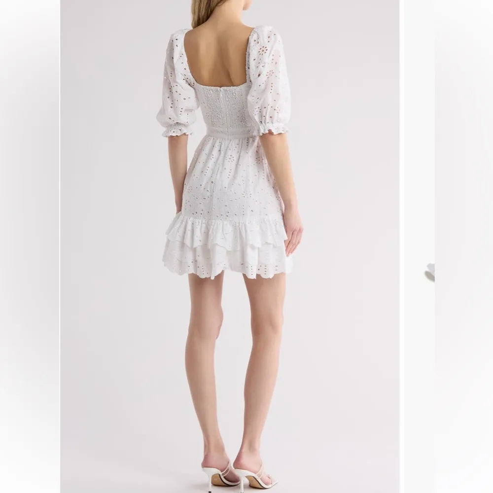 Rachel Parcell puff sleeve mini dress - Image 2
