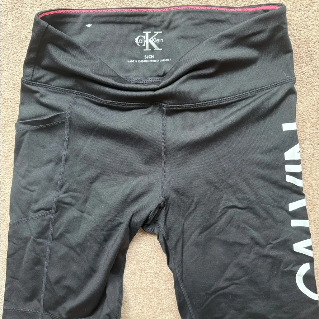 Calvin Klein Black Biker Shorts - Image 4