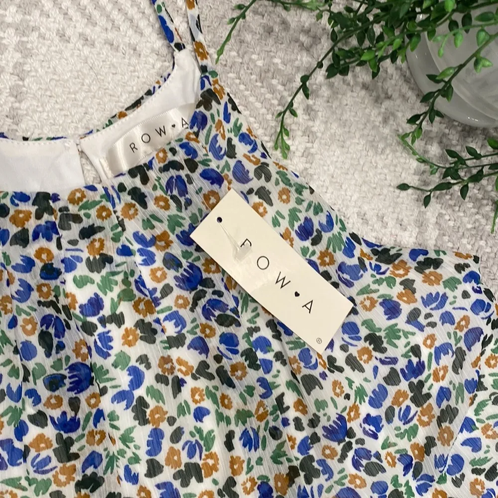 NET Row A Floral Romper - Image 2