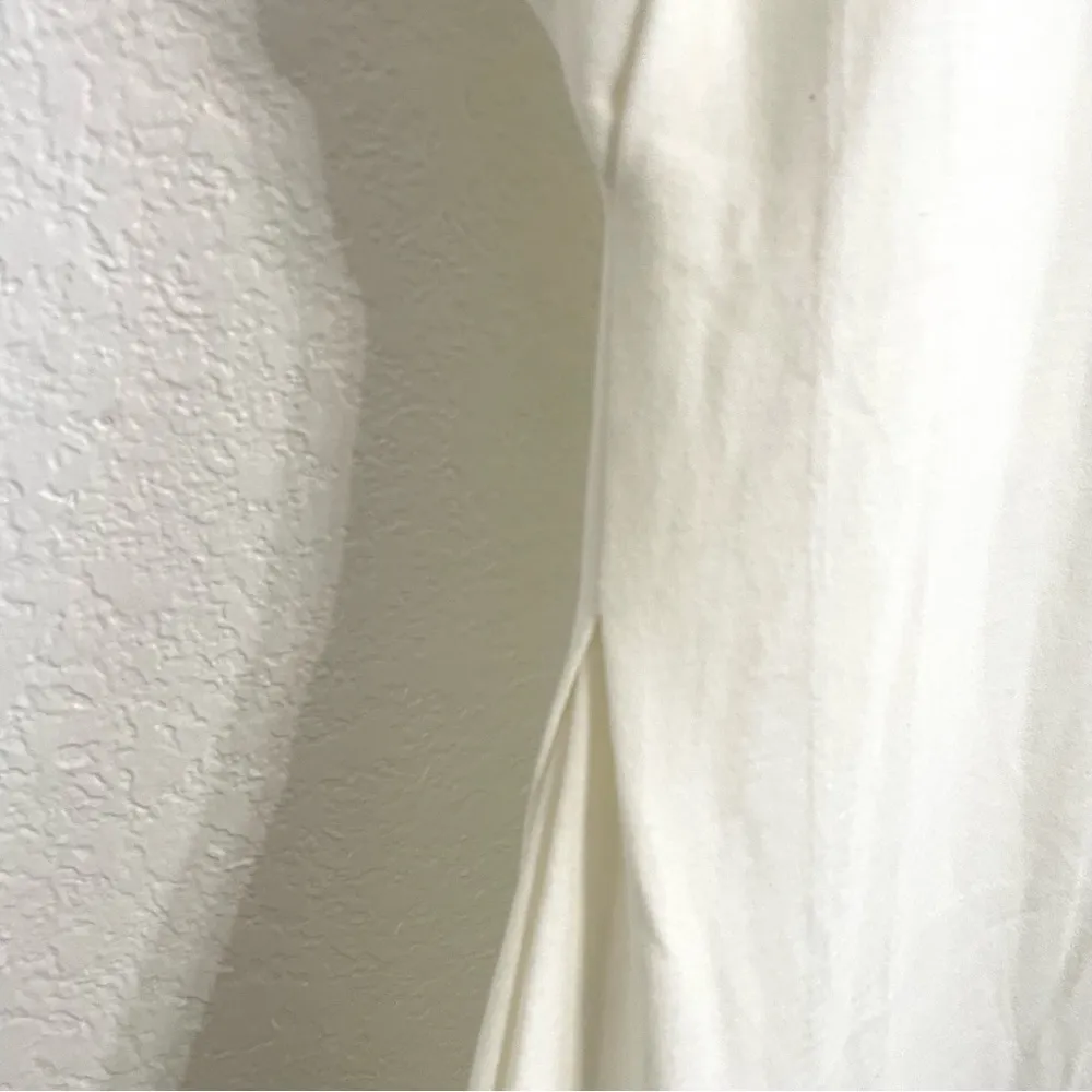 FP Beach Free People Womens Dress White Maxi Cut Out Back Cotton Size Small - Image 6