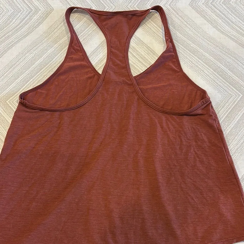 DYI Women's Rust Racerback Angled Tank Top - Size M - Image 5