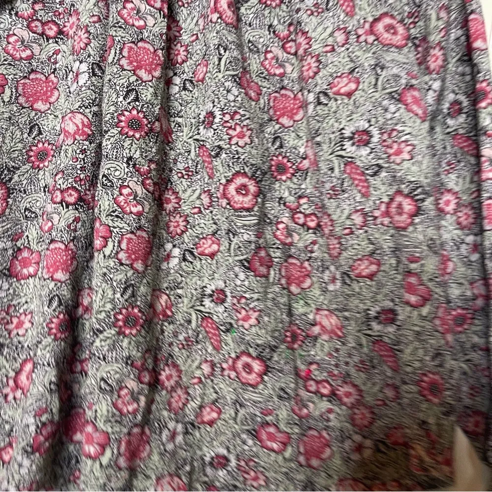 La vie Rebecca Taylor Camila soft crepe blouse sz S - Image 5