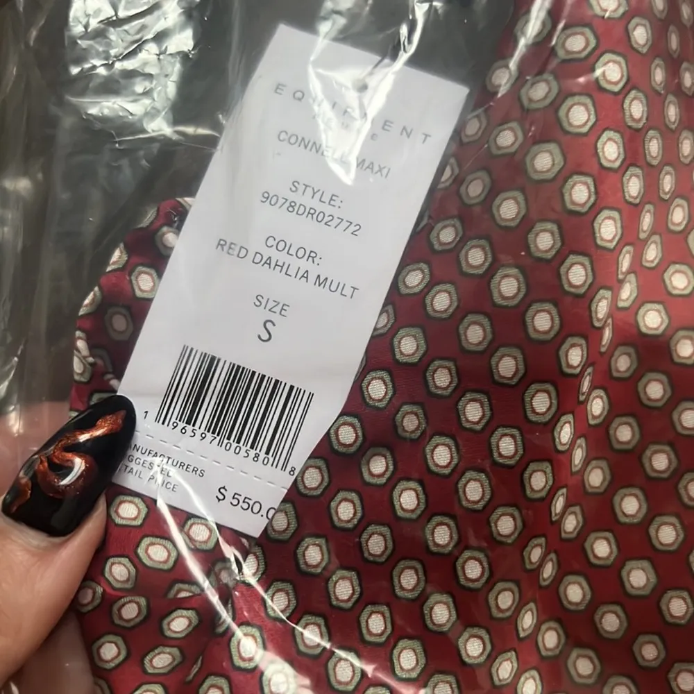 Equipment Connell Maxi in Red Dahlia - Image 5