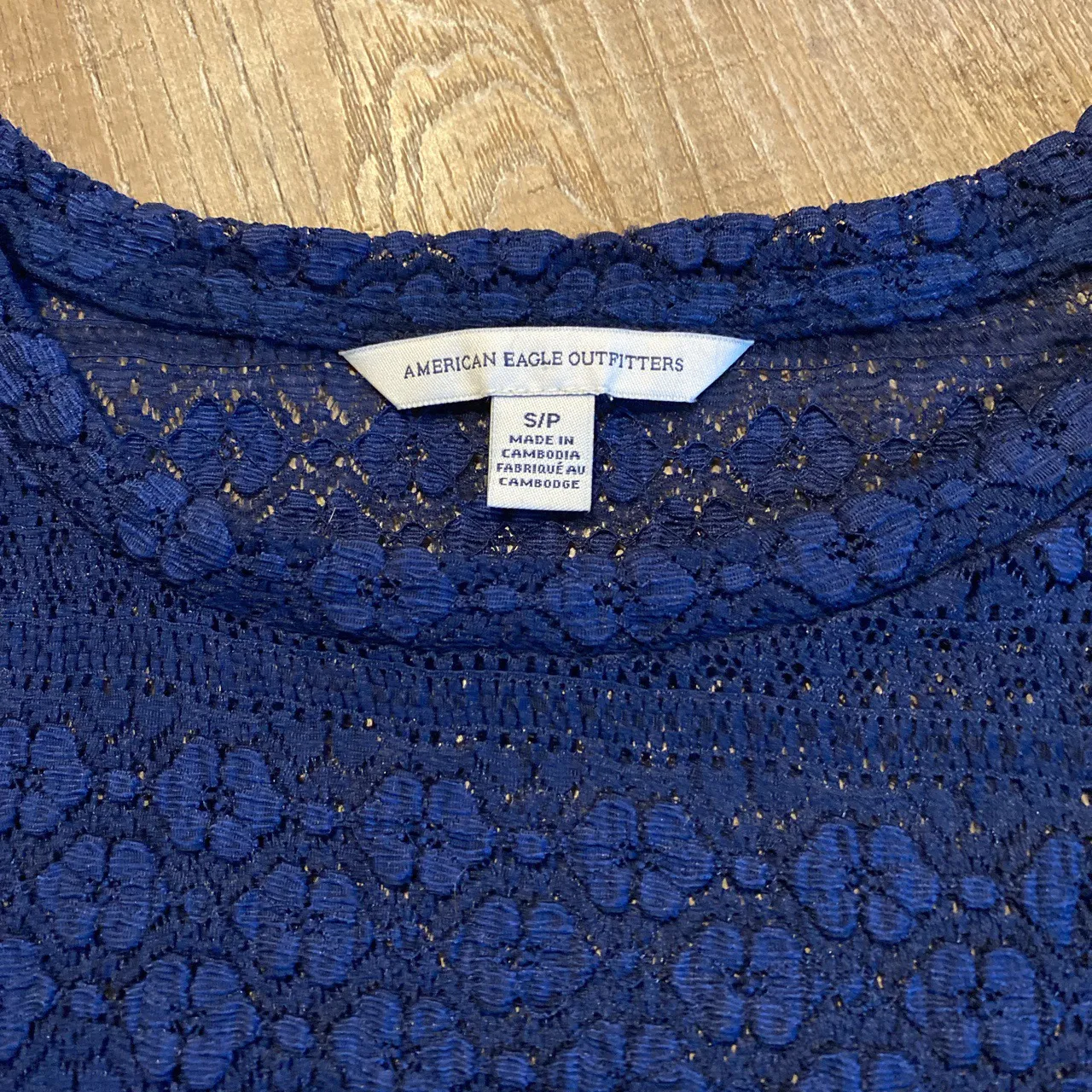 Lace Floral Shirt Top Blouse - Image 4