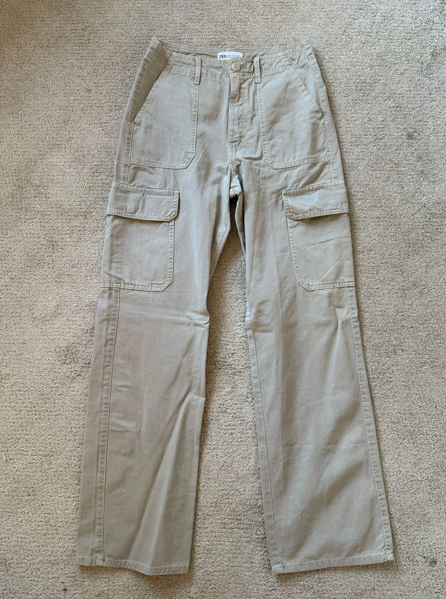 Tan Cargo Pants - Image 2