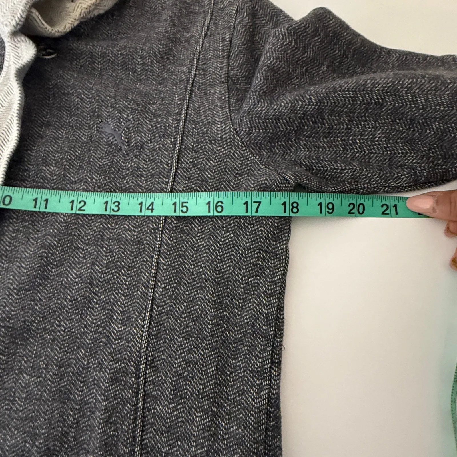 Puma Asymmetrical Lifestyle Jacket Womens Sz Lg Futuristic Sporty Athletic Style - Image 6