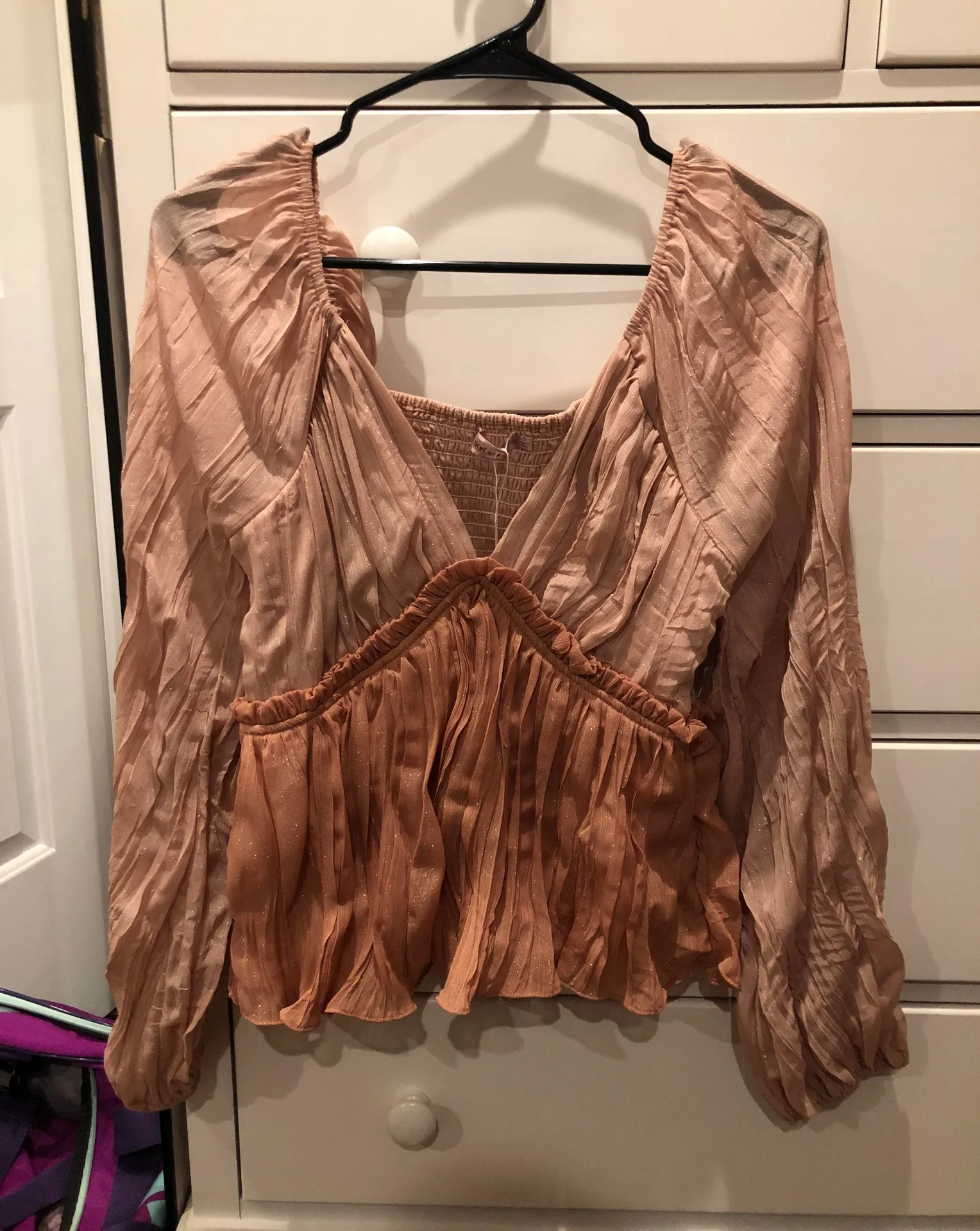 VICI Deep V Blouse - Image 2