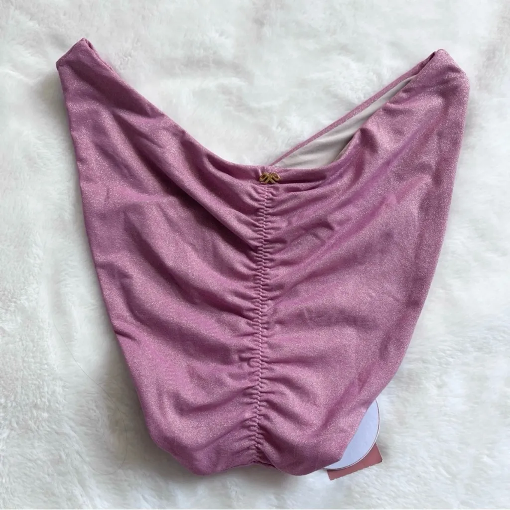 PQ Swim Evie Bikini Set in Namaste Pink Size M - Image 13