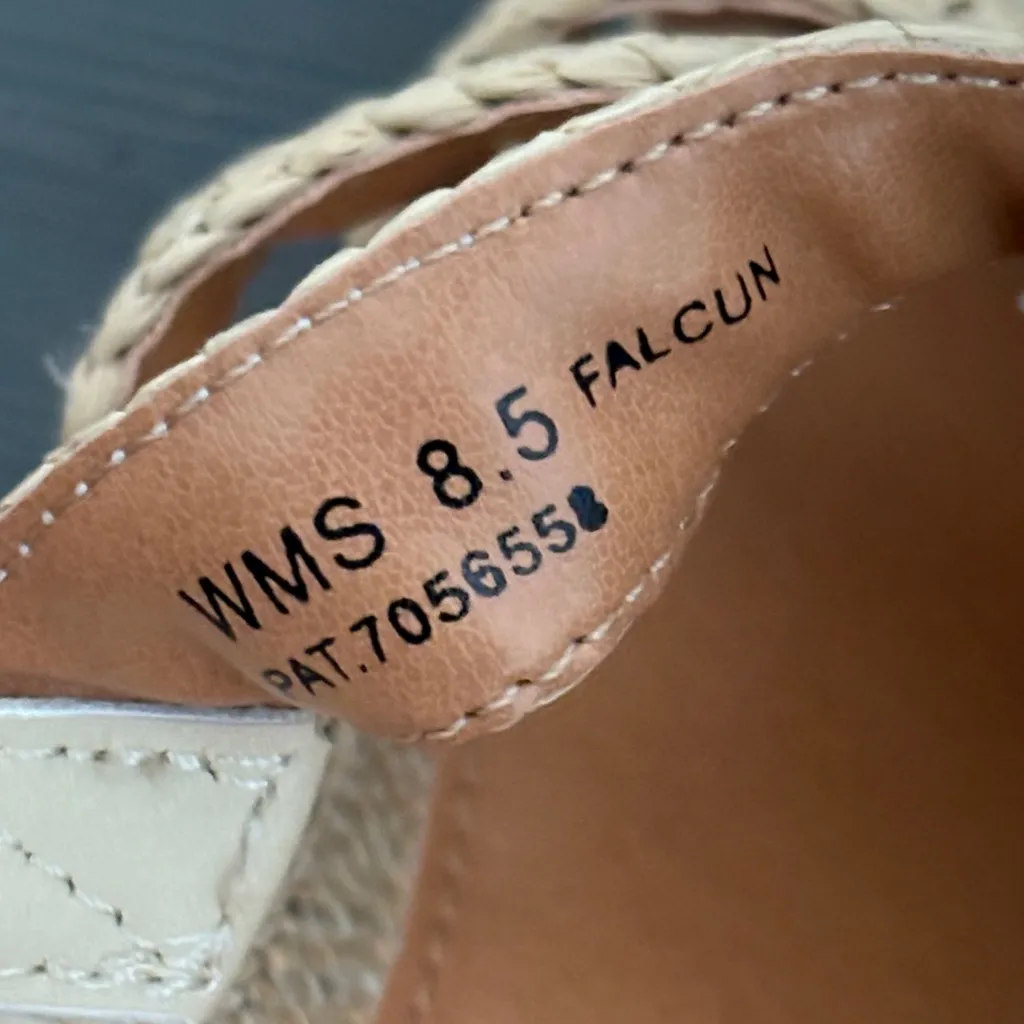 New DV By Dolce Vita Falcon Raffia Buckle Mules Slip On Natural Size 8.5 Tan - Image 10