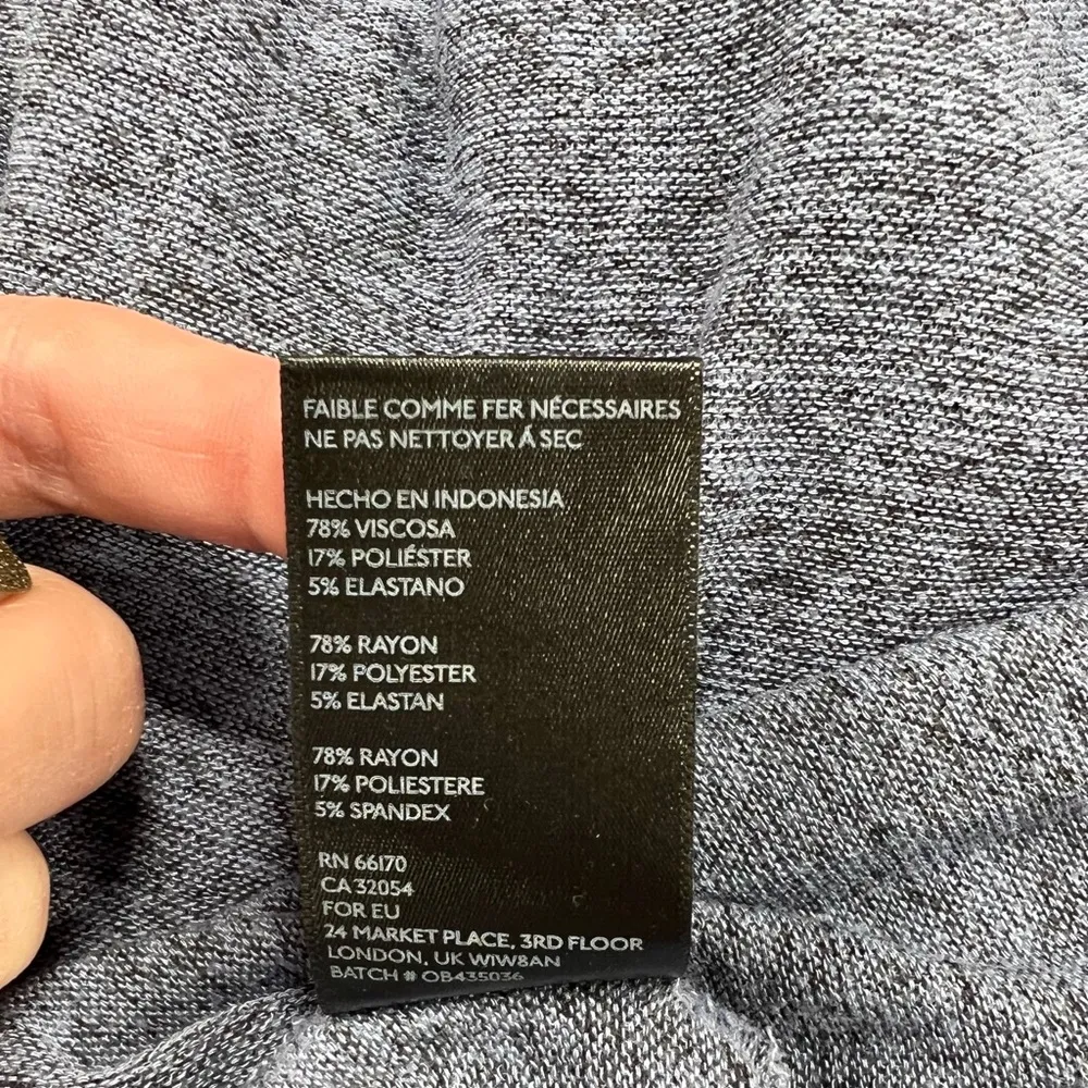 Heathered Blue Cardigan M - Image 10