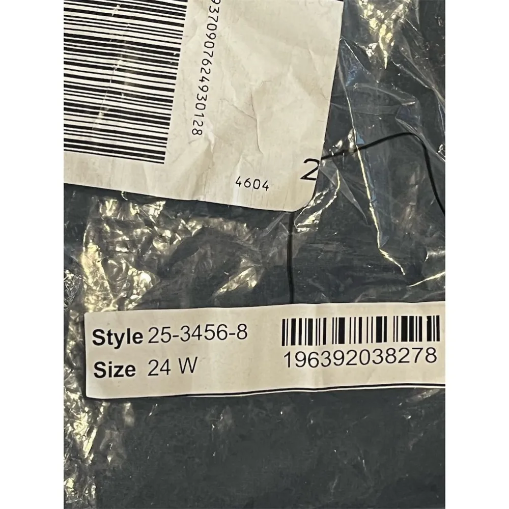 Woman Within Jogger Track Pants Plus Size 24W Navy Blue Elastic Waistband NEW - Image 8