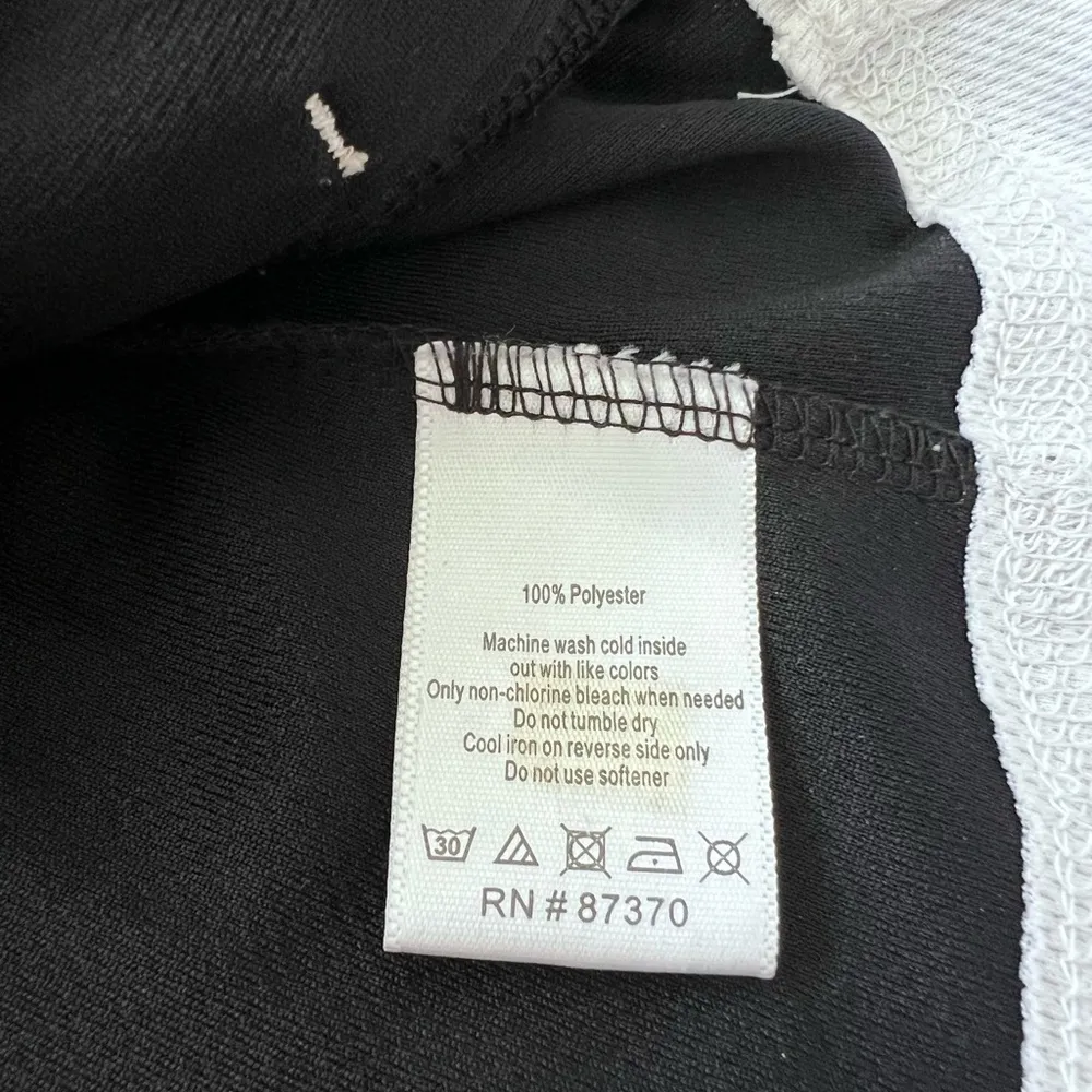 ALO athletic hoodie Coolfit black USTA patch tennis pickle ball lightweight XL - Image 3