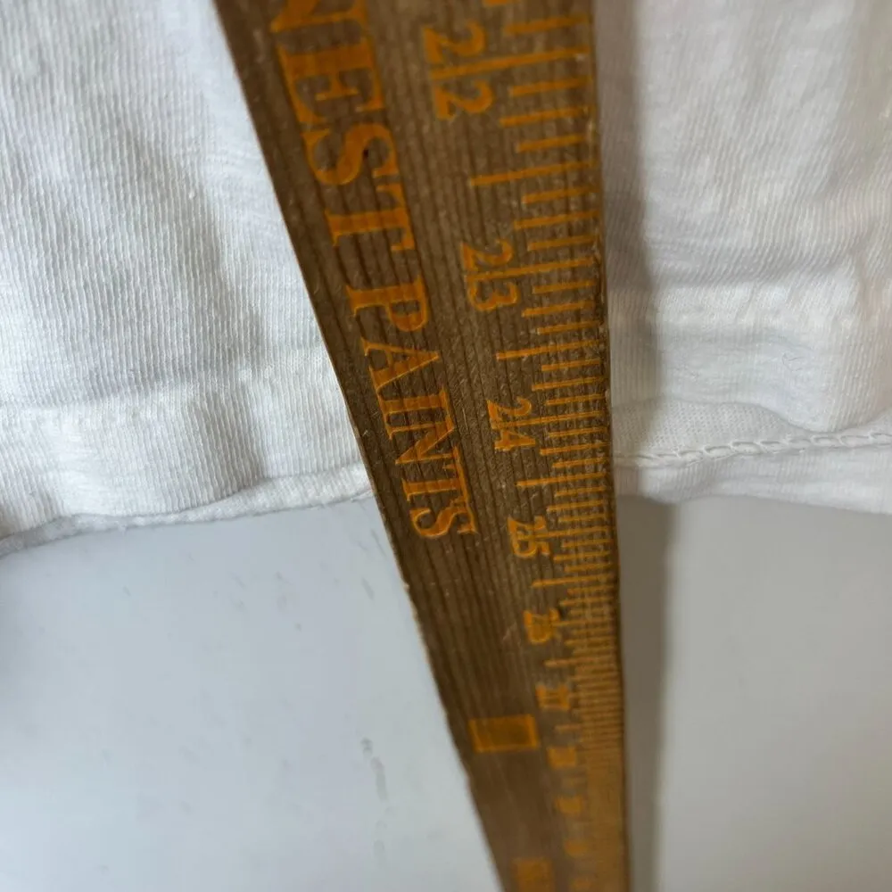 1996 American Veterans T Shirt Vintage 90s Large L White Graphic Tee - Image 9