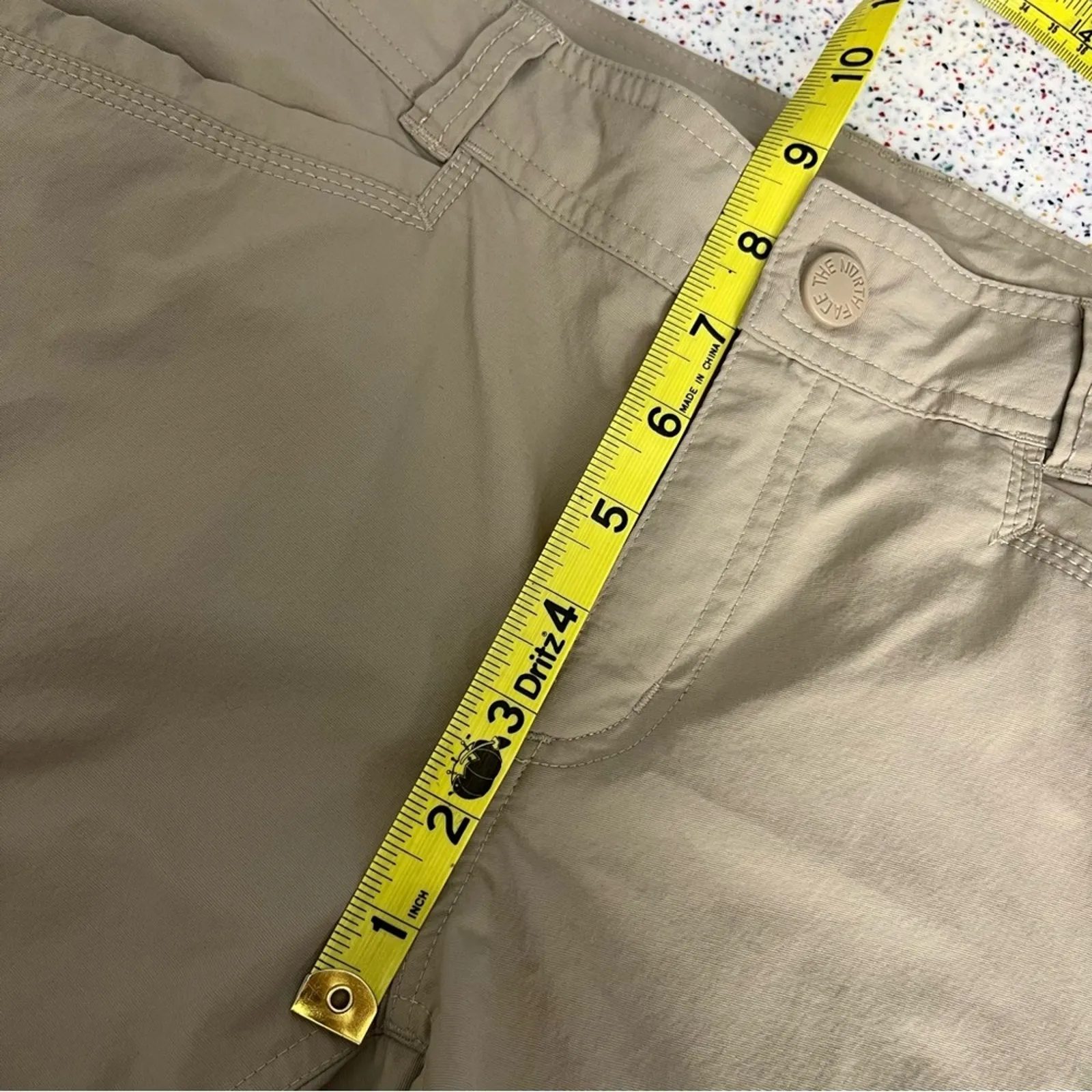 The North Face Paramount 2.0 Convertible Cargo Pants Shorts Tan Women’s Size 8 - Image 10