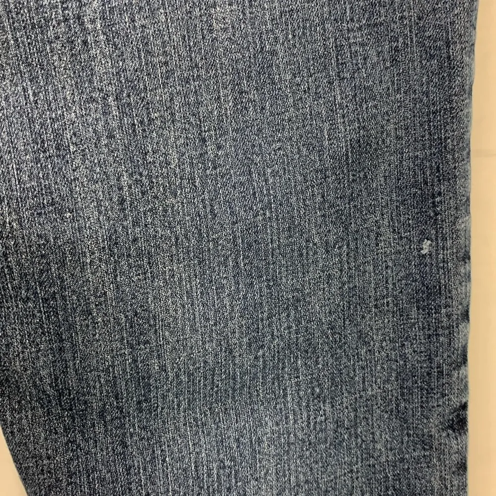 Earl Jeans Dark Wash Straight Leg with Rhinestone Embellishments Size 12P - Image 13