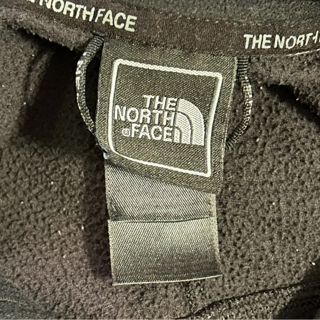 The North Face Full Zip Fleece Pullover Jacket Ski Coat Snow Winter Black Large - Image 5