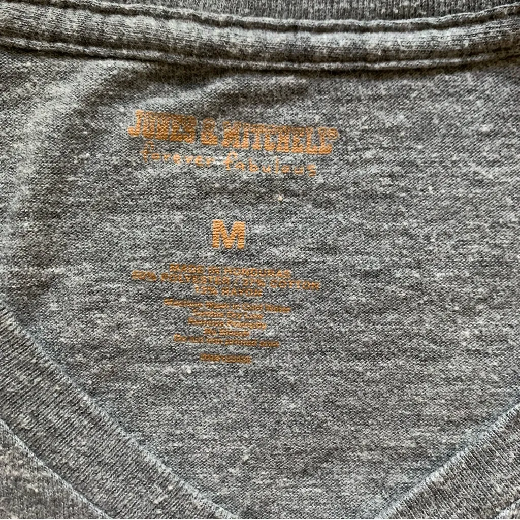 Jones & Mitchell Florida State University FSU Grey T - Image 2