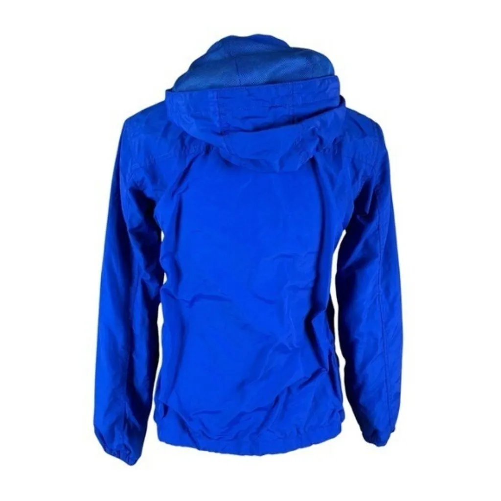 Penfield Blue Hooded Windbreaker Jacket Full Zip Water‎ Resistant Nylon Small - Image 5