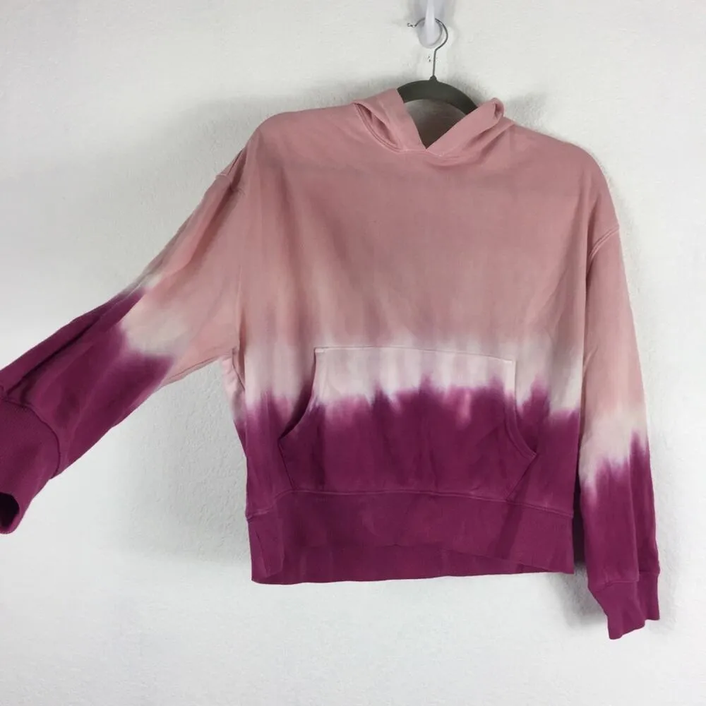 NWT Wildfox Tie Dye Pink Hoodie Oversized  Sweatshirt Small Cozy Loungewear - Image 9
