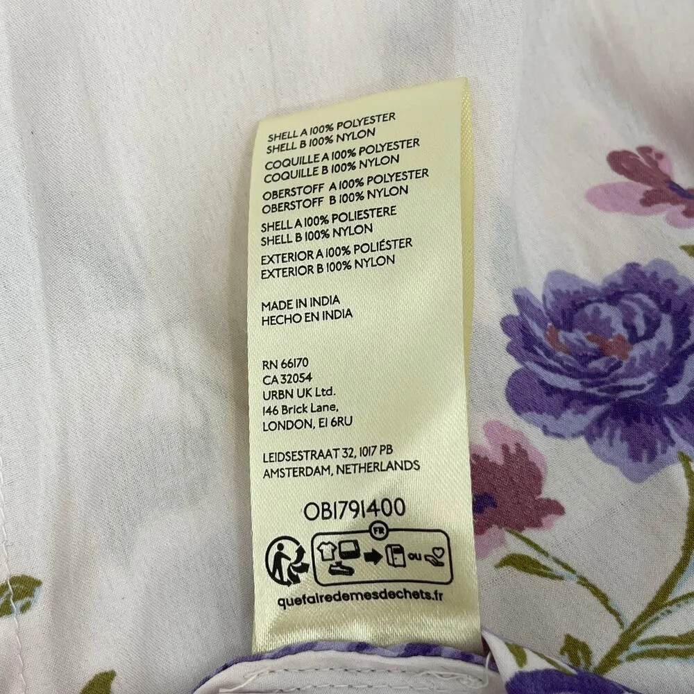 FREE PEOPLE Dress Size Medium Warm Hearts Midi NWT Ivory Combo Lace Floral Boho - Image 16