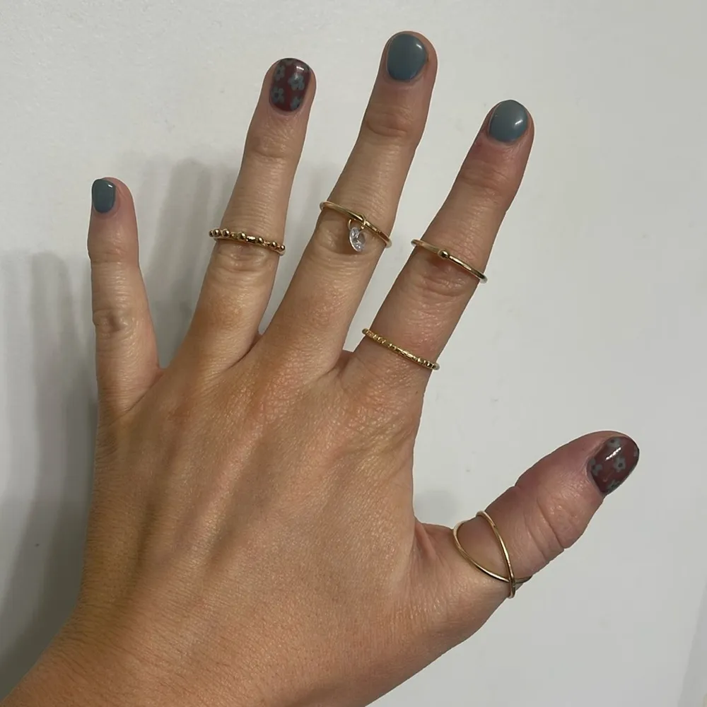 Bohemian Gold Ring Set 💛 Lot 16 - Image 2