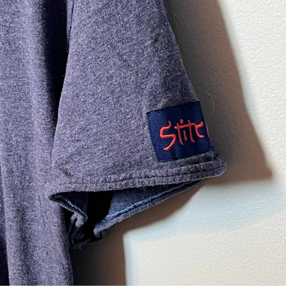 Disney Parks Lilo & Stitch “TRBL MKR” Trouble Maker T-Shirt Adult sz Large Blue - Image 3