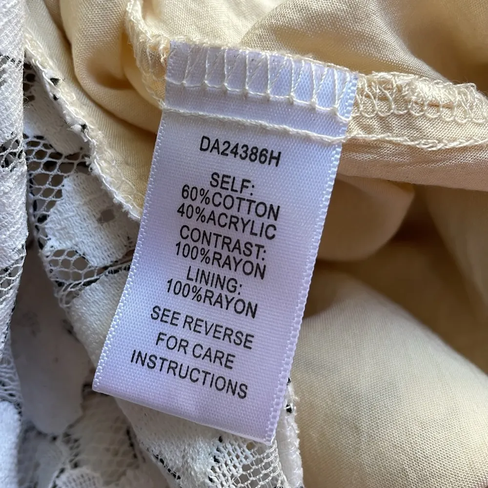 Aakaa Lace Overlay Wrap Dress - Image 7