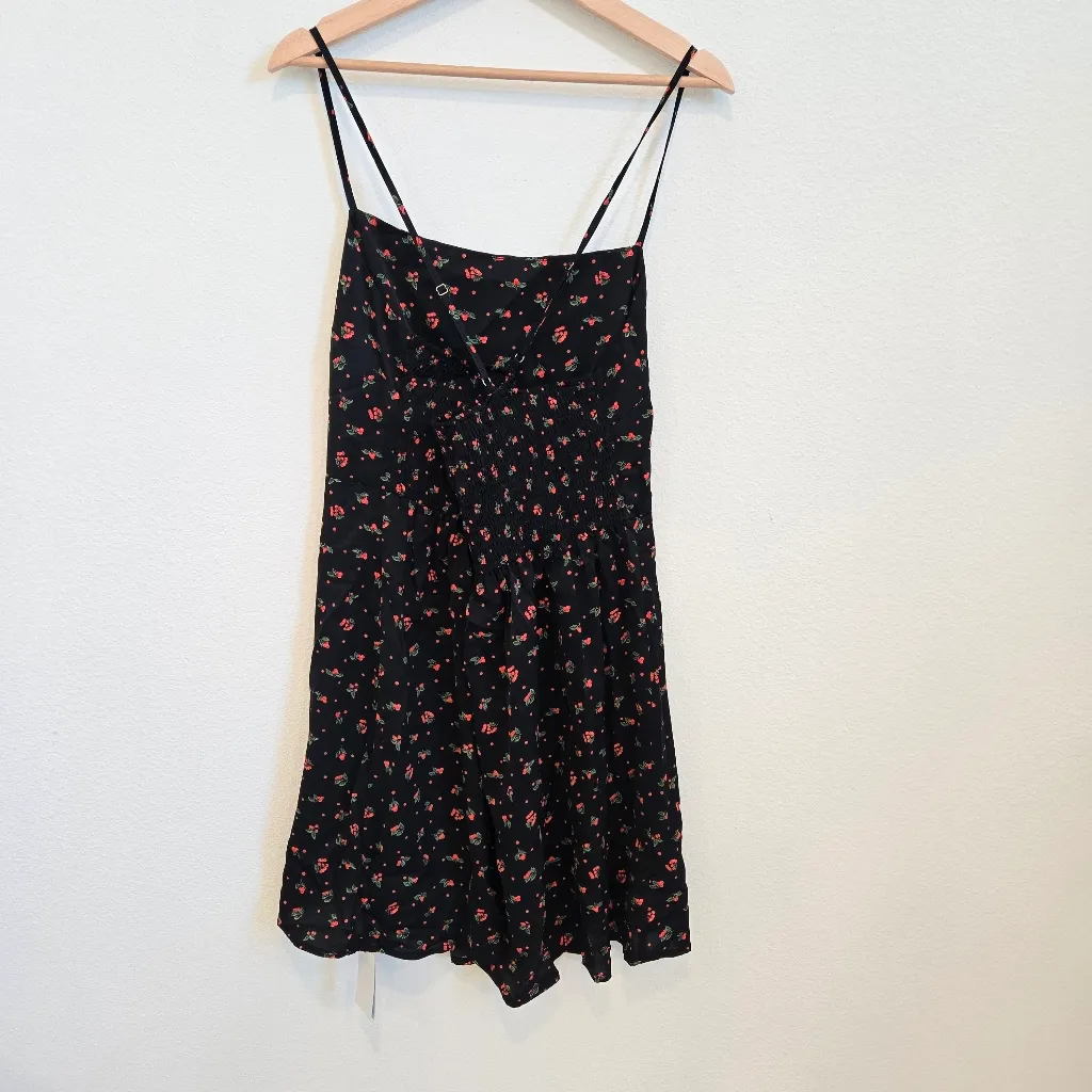 Cider Black Floral Coquette Cottagecore Milmaid Y2k Dress 1XL - Image 7